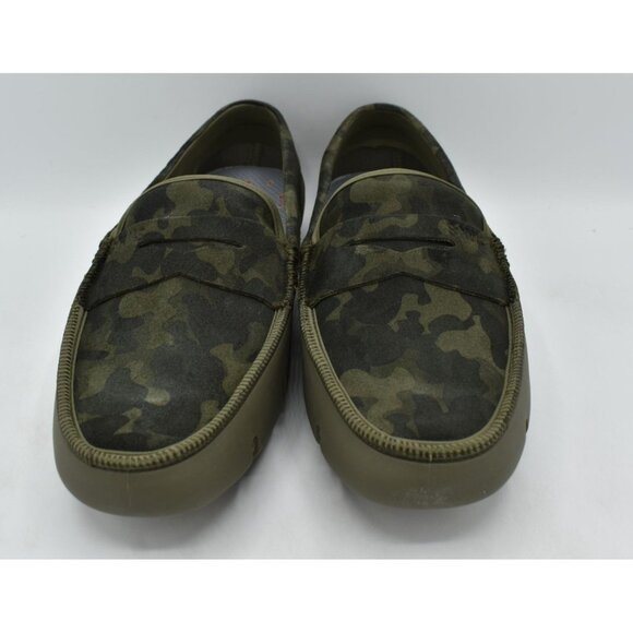 SWIMS‎ Mens Size 9 Luxe Driver Hickory Green Camo Camouflage Loafers Shoes main image 11